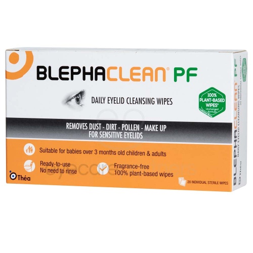 Blephaclean PF - Lid Wipes for Blepharitis