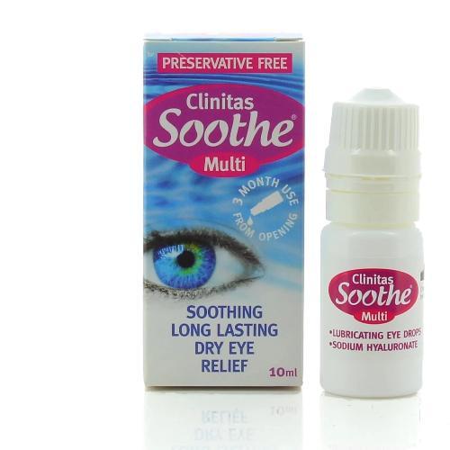 Clinitas Soothe Multi Dry Eye Drops Eyecare Partners